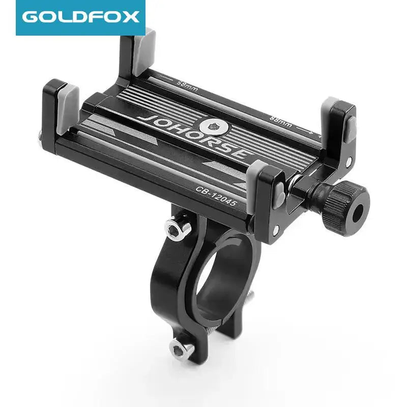 New Bicycle Phone Holder Reliable MTB Phone Mount Stand Bicycle Holder Aluminum Adjustable Bike Phone Holder Nonslip Holder