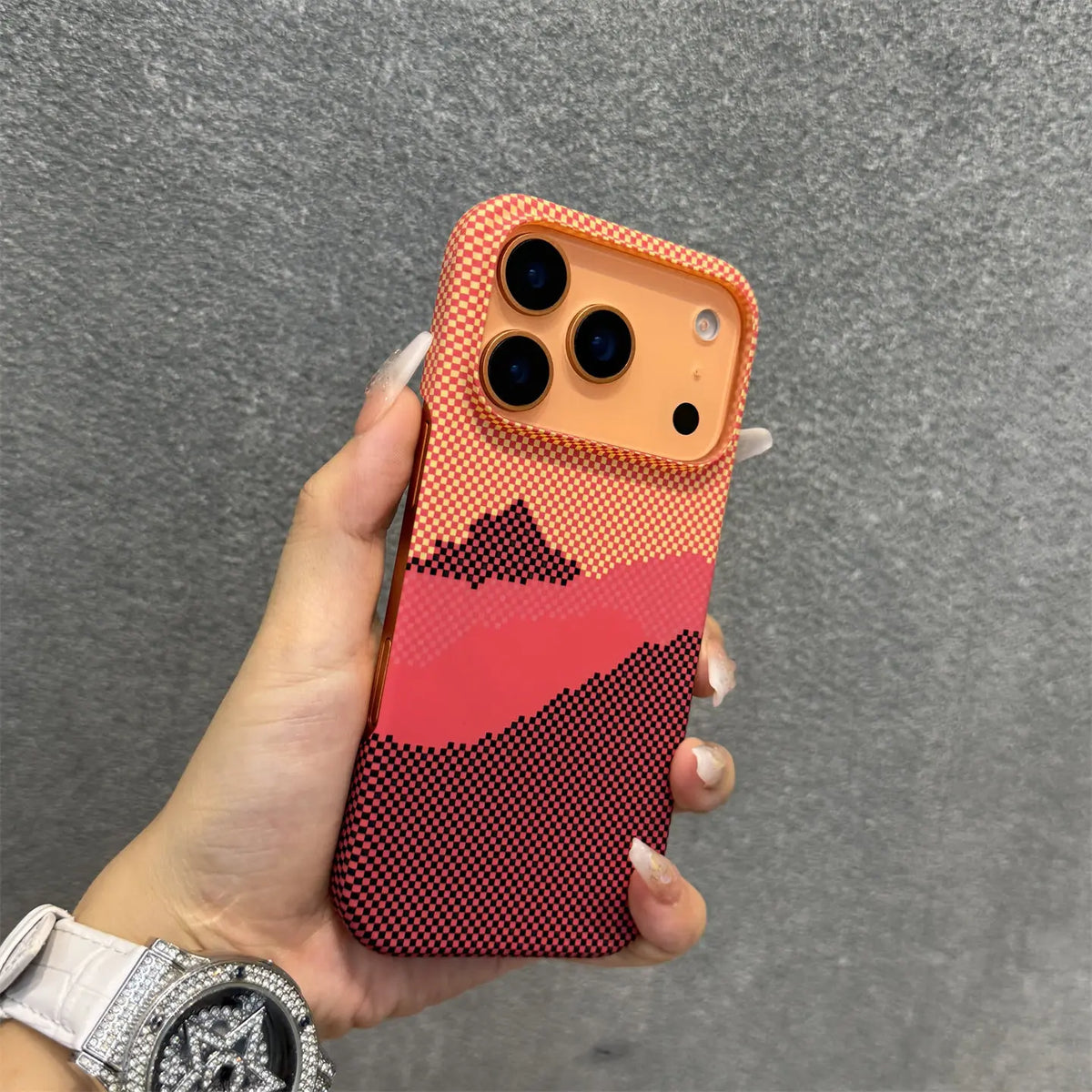 Frameless Carbon Fiber Kevlar For Magsafe Magnetic Phone Case For iPhone 17 Air 16 15 14 13 12 Plus 17 Pro Max PC Texture Cover