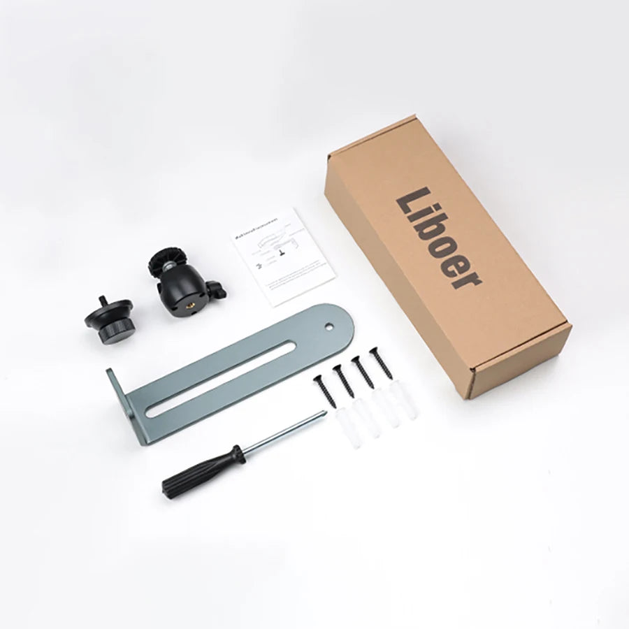 Wall Mount Projector Stand Sturdy Durable Aluminium Alloy Metal Bracket Multi-angle Adjustable Compatible with Most Projectors