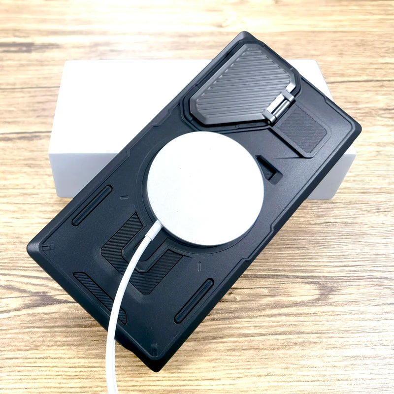 Shockproof Armor Case For Samsung Galaxy S26 S25 S24 S23 Ultra Plus FE A17 A56 A36 A16 A26 A15 A55 A35 5G Magsafe Charge Cover