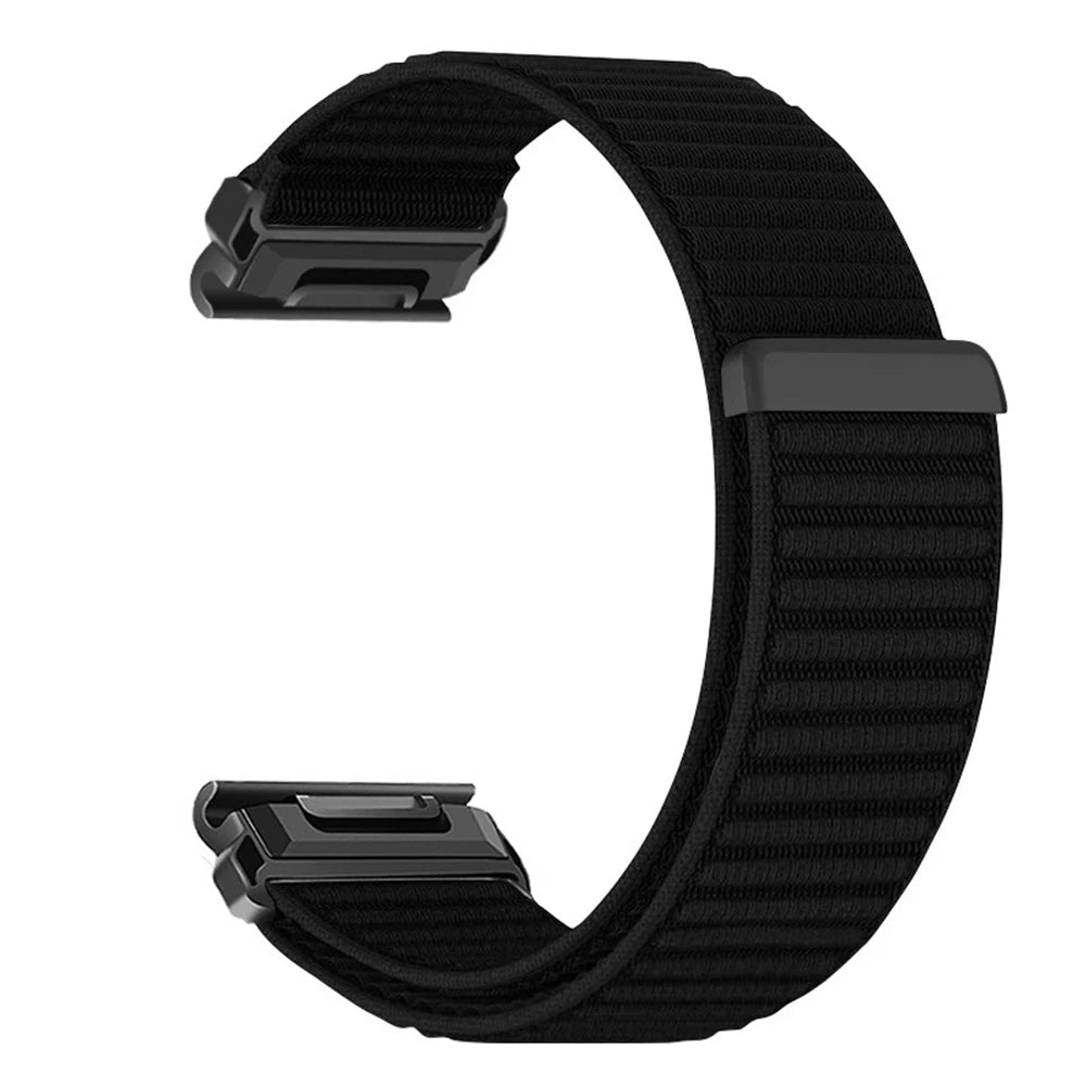Quick Fit 26/22/20mm Nylon Strap for Garmin Tactix 8 Fenix 8 43/47/51mm 7 Pro 7S 7X 6S 6X 6 5 5S Bracelet Correa Instinct 3 Band