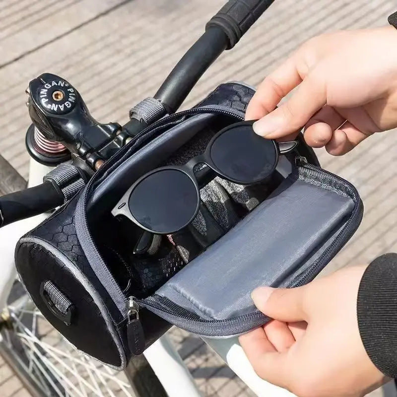 Touchscreen Motorcycle Handlebar Bag Mountain Bike Cycling Bag Headlight Bag Bicycle Accessories Riding Bag