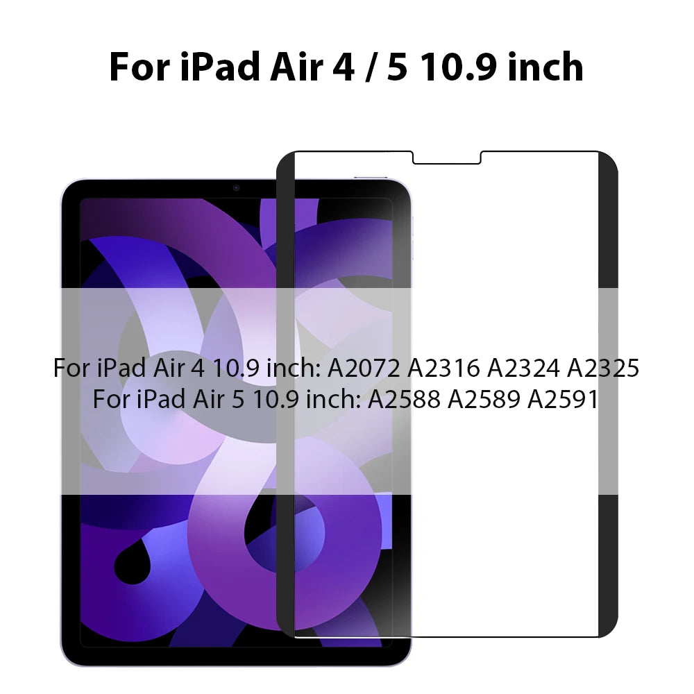 Magnetic Like Paper Film For iPad A16 Air 11 M4 M3 M2 5 4 Pro 11th 13 M5 12.9 10 9 10th 9th Generation Mini 7 6 Screen Protector