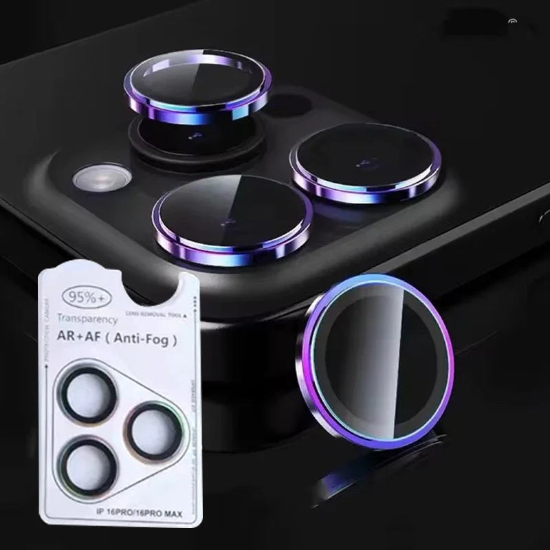 High Definition Camera Lens Ring Glass For IPhone 15 16 Pro Max 15plus Lens Screen Protector Tempered Glass For IPhone 14 ProMax