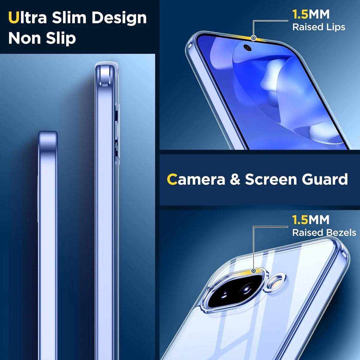 Magnetic Wireless Charging Case For Google Pixel 9A 10A 11 Pro XL Pixel9A Google10A 10 Pro XL 5G Clear Shockproof Back Cover