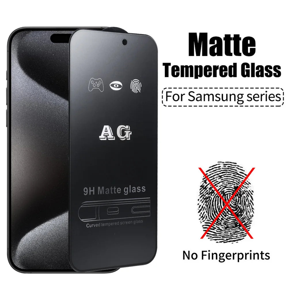 2PCS Matte Screen Protector A36 A56 A16 5G For Samsung S25 Ultra S24 S23 S22 Plus S21 FE A26 A53 A06 A54 A14 A15 A35 A55 A12 A13