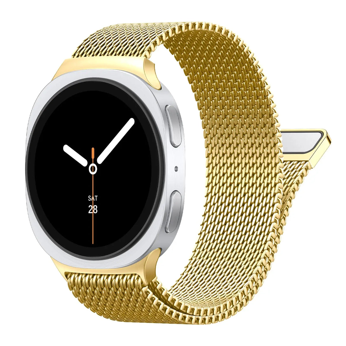 Milanese Loop Strap For Samsung Galaxy Watch 8 Classic 46mm Metal Magnetic Correa Bracelet Galaxy Watch 9 8 44mm 40mm Band