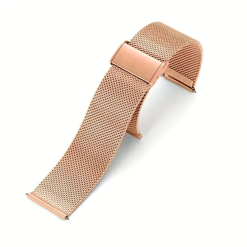 Milanese Watchband 18mm 20mm 22mm Metal Strap Bracelet For Samsung Galaxy Watch 7 6 5 4 40 44mm Huawei 4 GT Bracelet Garmin Band