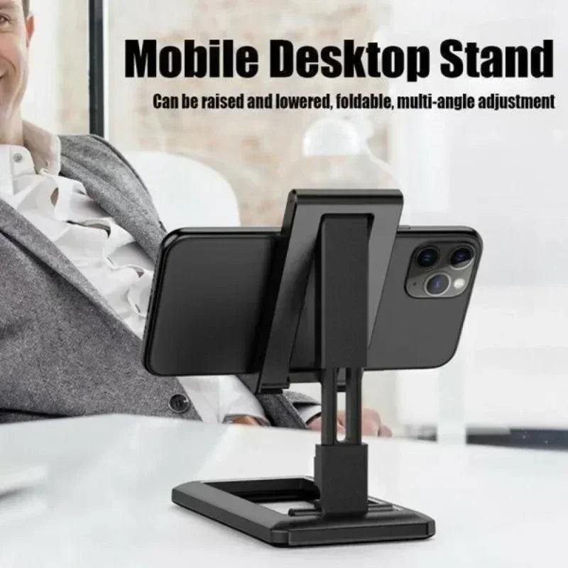 Foldable Desk Phone Holder Mount Stand Adjustable Phone Holder Desktop Holder