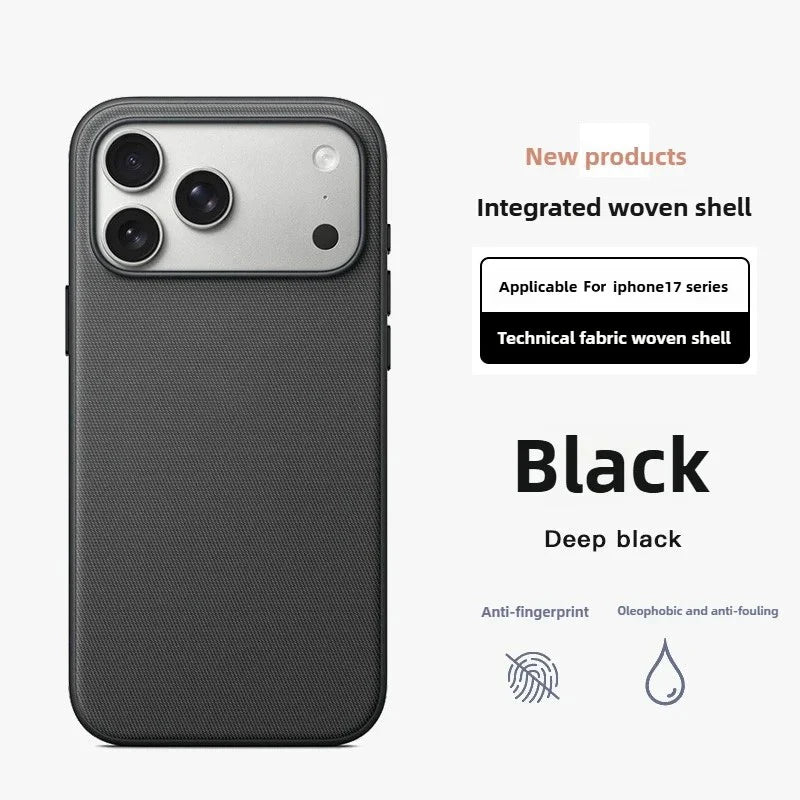 Original Technology Woven Magnetic Case For iPhone 18 17 16 15 14 13 Pro Max Fundas For Magsafe Wireless Charger Official Cover