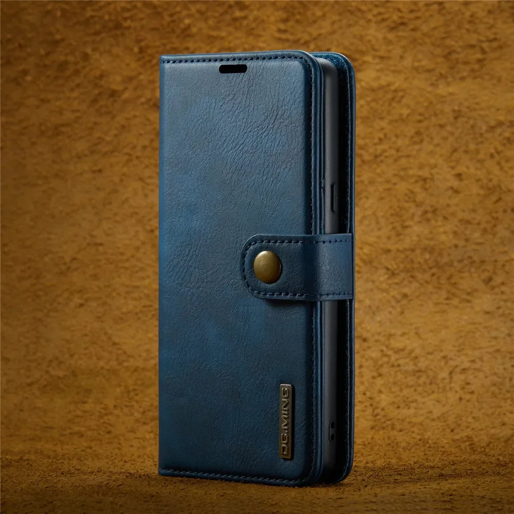 Luxury 2 in 1 Leather Detachable Hold Card Wallet Magnetic Flip Phone Cover Case For Google Pixel 8 Pro 5A 6 6Pro 6A 7 7A 9 10A