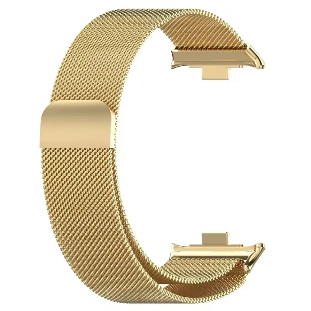 Magnetic Milanese Loop Metal Bracelet For Xiaomi Mi Band 9 Pro/Mi Band 8 Pro Strap For Redmi Watch 6 Lite Active Watch 5 4 Bands