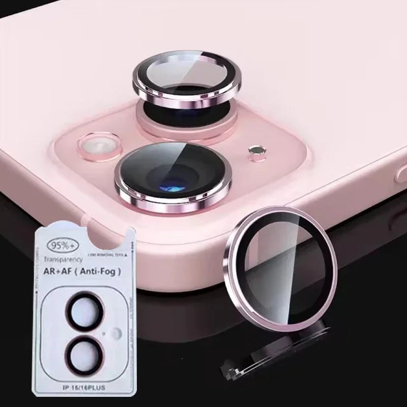 High Definition Camera Lens Ring Glass For IPhone 15 16 Pro Max 15plus Lens Screen Protector Tempered Glass For IPhone 14 ProMax