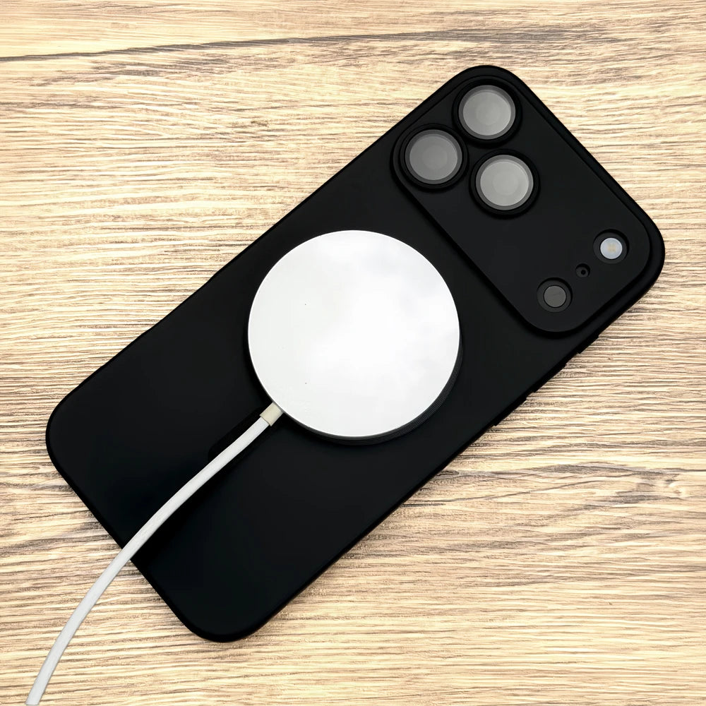 Luxury Soft Matte Case Cover For iPhone 18 17 16 15 14 13 12 11 Pro Max 16E 17E 18Pro 17Pro For Magsafe Mag Safe Wireless Charge