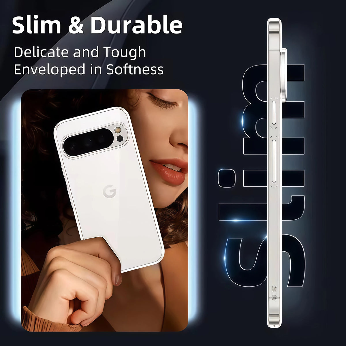 Transparent Soft TPU Silicone Case For Google Pixel 10 9 Pro XL 8 7 6 Pro 9a 8a 7a 6a Clear Phone Back Cover