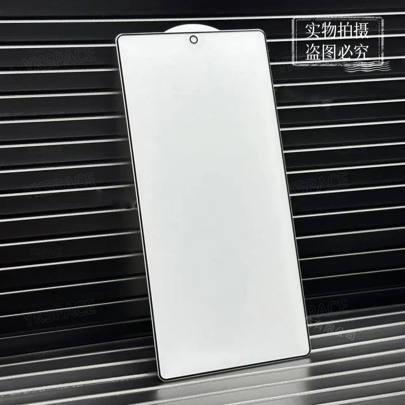 2Pcs Fingerprint Unlocking 0.2mm Matte 9H Tempered Glass Film For Samsung Galaxy S25 S24 FE Ultra S23 S22 Plus Screen Protector