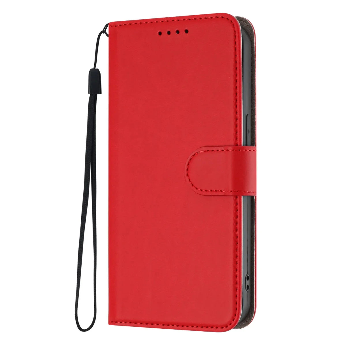 For iPhone 17 Pro Max Solid Color Luxury Leather Flip Case on For iPhone 17 16 15 14 13 12 Pro Max Plus 17 Air 16E Wallet Cover