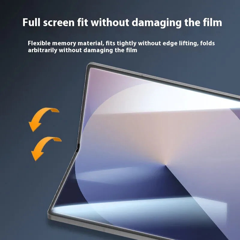 4 in 1 Inner Outer Hinge Sticker Matte Hydrogel Soft TPU Film For Samsung Galaxy Z Fold 7 6 5 4 3 2 Full Body Screen Protector