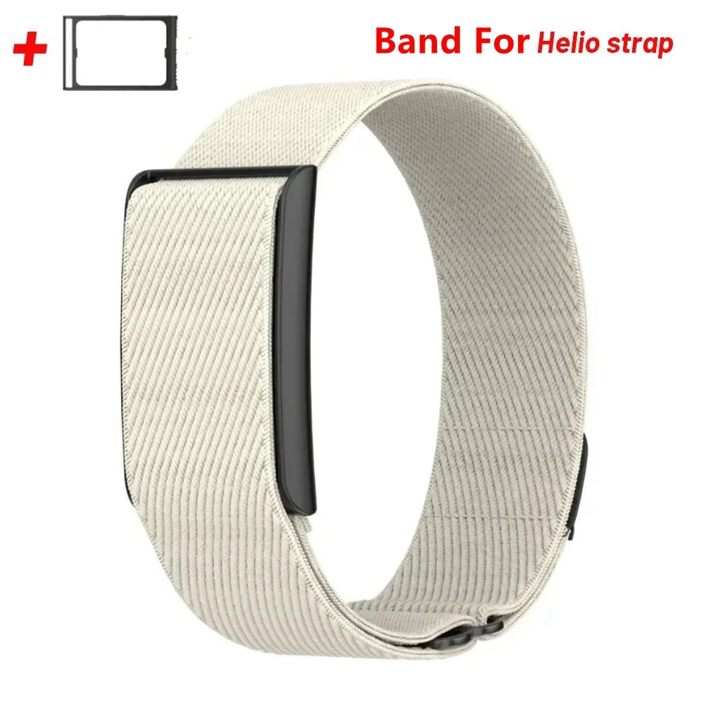 Stretchable Wrist Band Sport Soft Nylon Loop Band for Amazfit Helio Strap Adjustable Sport Correa Helios Straps Amazfit Bracelet