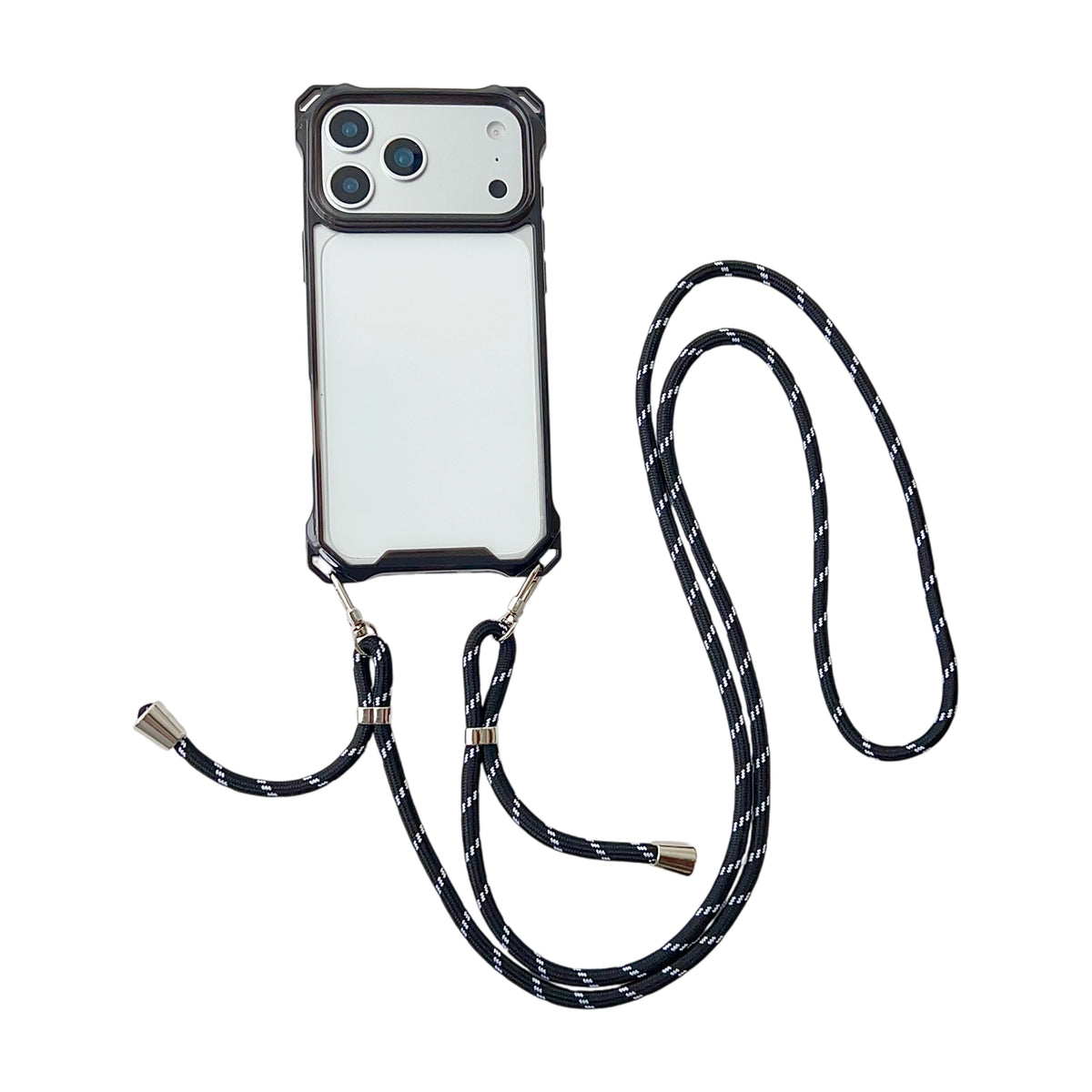 Neck Strap Long Rope Phone Case Suitable For iPhone 17 Pro Max Strap 16 14 11 12 13 15 Pro Max Plus Drop Protection Case