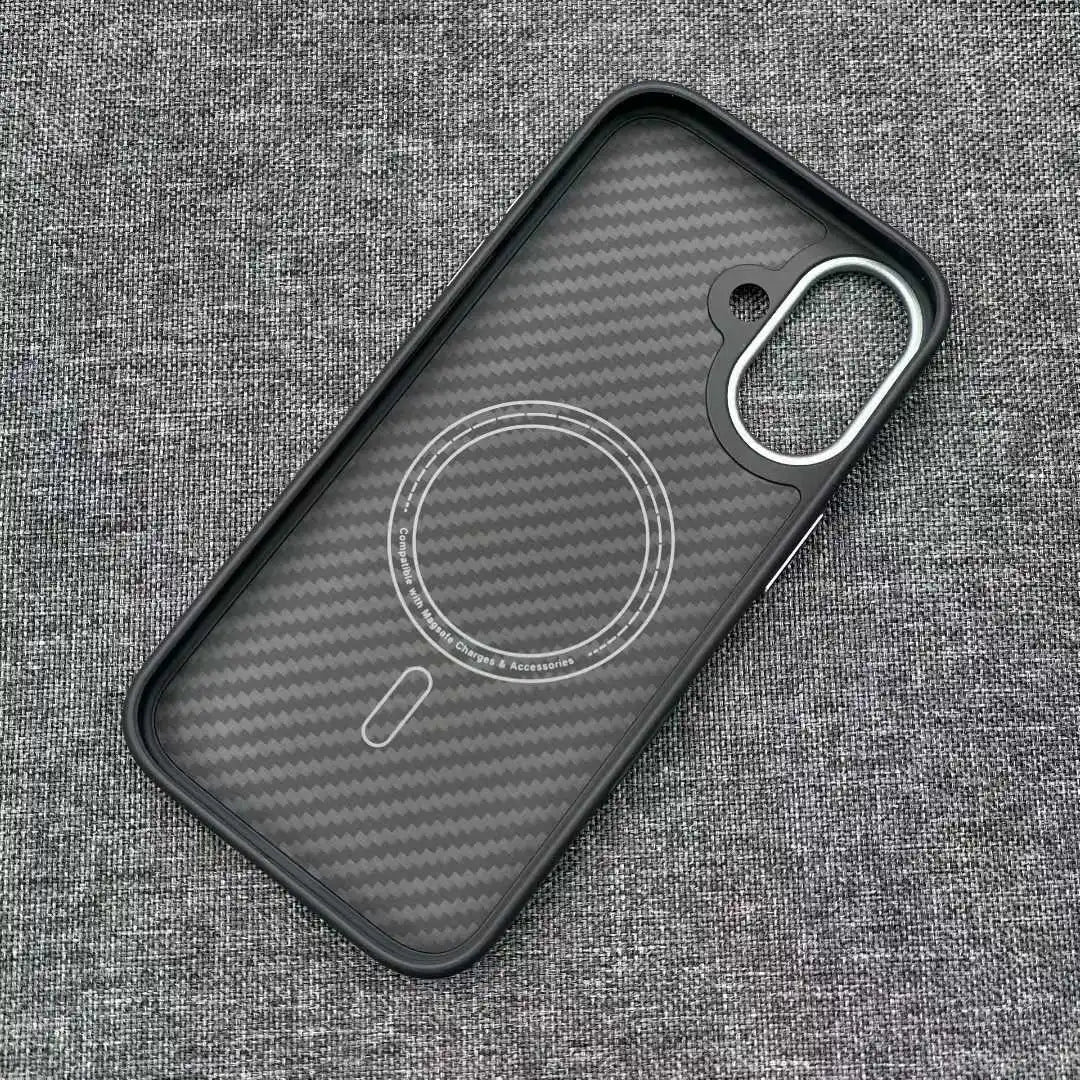 AKATIP For iPhone 17 PRO Max Carbon Fiber TPU Lightweight Magnetic 17, 17 Pro, 17 Air Protective Cover