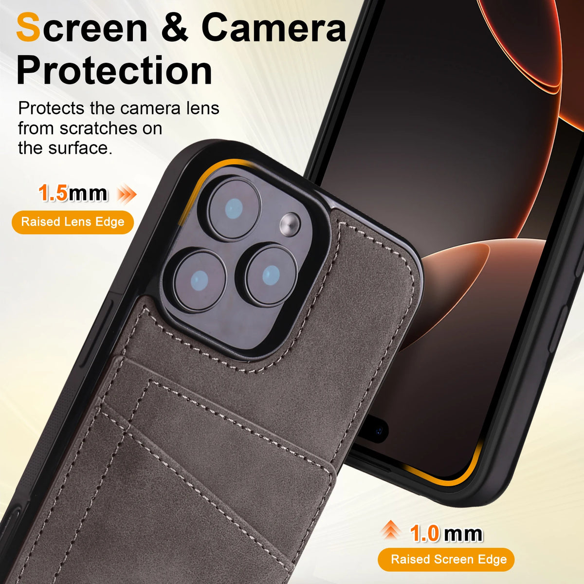 Premium Business Leather Case For iPhone 17 16 15 14 13 12 11 18 Pro Max Plus 17e16e 13Mini Magnetic Flip Wallet Card Solt Cover
