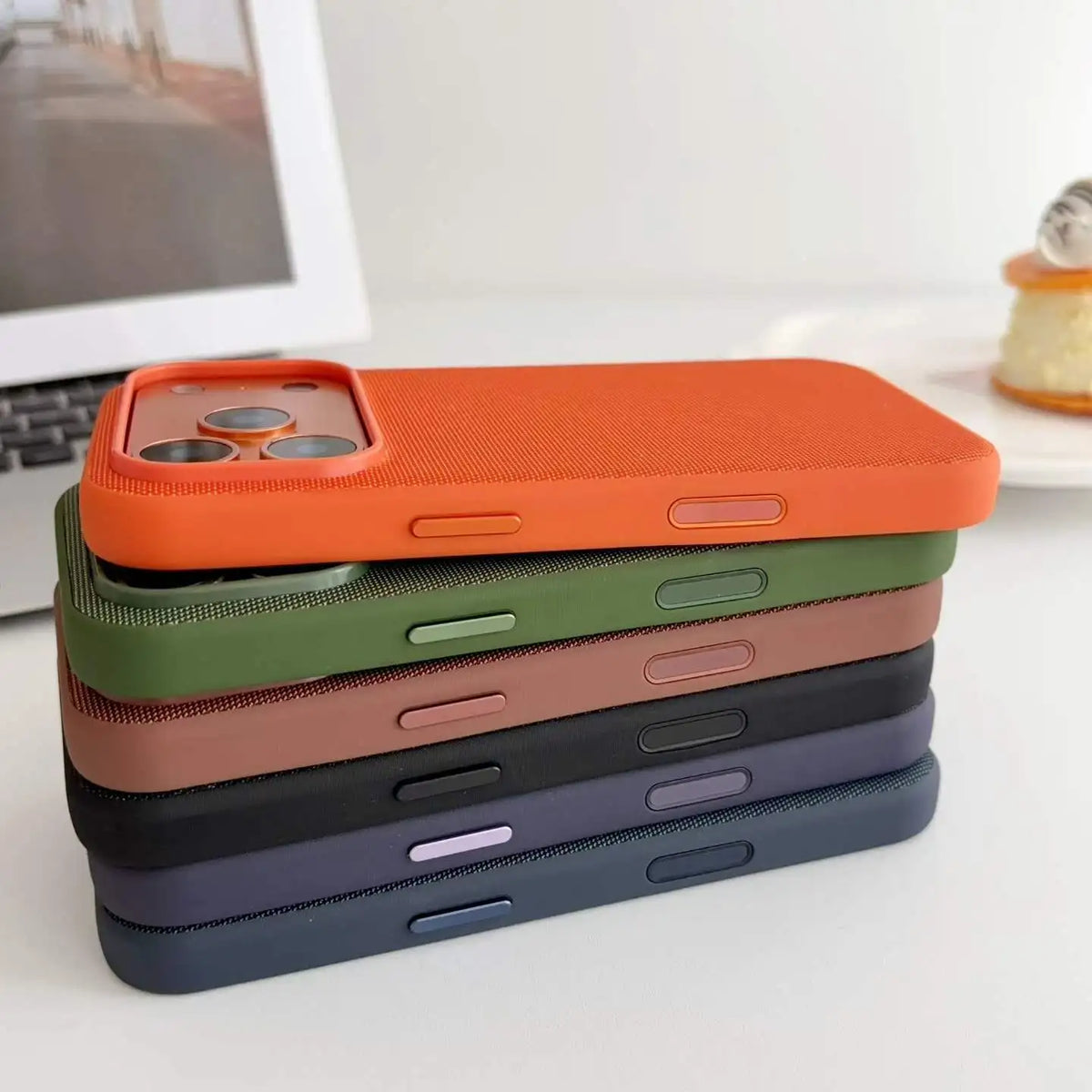Original Technology Woven Magnetic Case For iPhone 18 17 16 15 14 13 Pro Max Fundas For Magsafe Wireless Charger Official Cover
