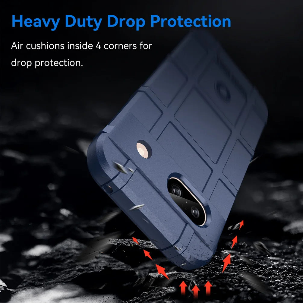 For Google Pixel 8A Pixel 8 Pro Pixel8 Pixel 7A 7 Pro 6 Pro 6A 5 XL Case Rugged shield Rubber protective back cover