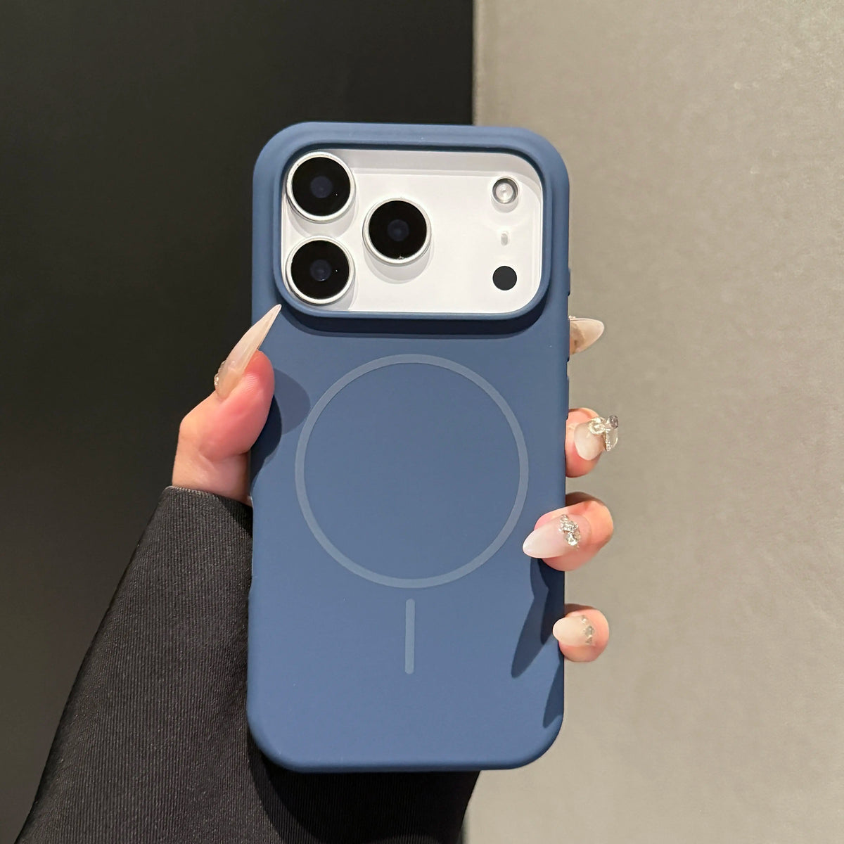 Matte Soft Liquid Silicone Phone Case For iPhone 15 16 17 18 14 13 12 Pro Max Magsafe Wireless Charging Cover For Apple 18 Pro