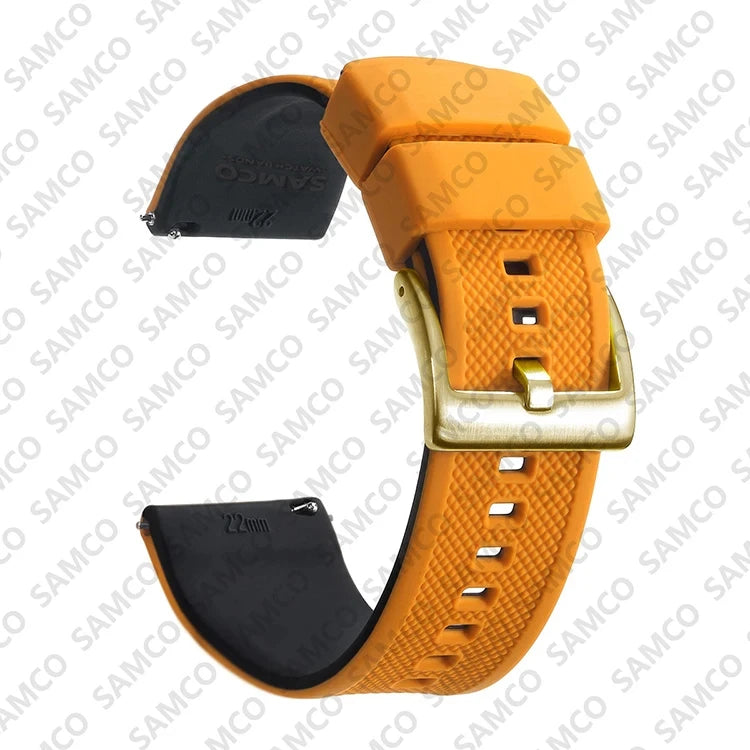 Quick Release Rubber Watch Strap Silicone Watch Band 18mm 20mm 22mm Huawei ,Samsung Galaxy, Garmin, Watch Replacement Watchband