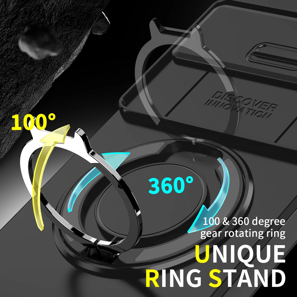 For Google Pixel 10 9 Pro XL Magnetic Bracket Phone Case For Google Pixel 10 9 8 7 Pro 9A 8A Sliding Window Anti Fall Phone Case
