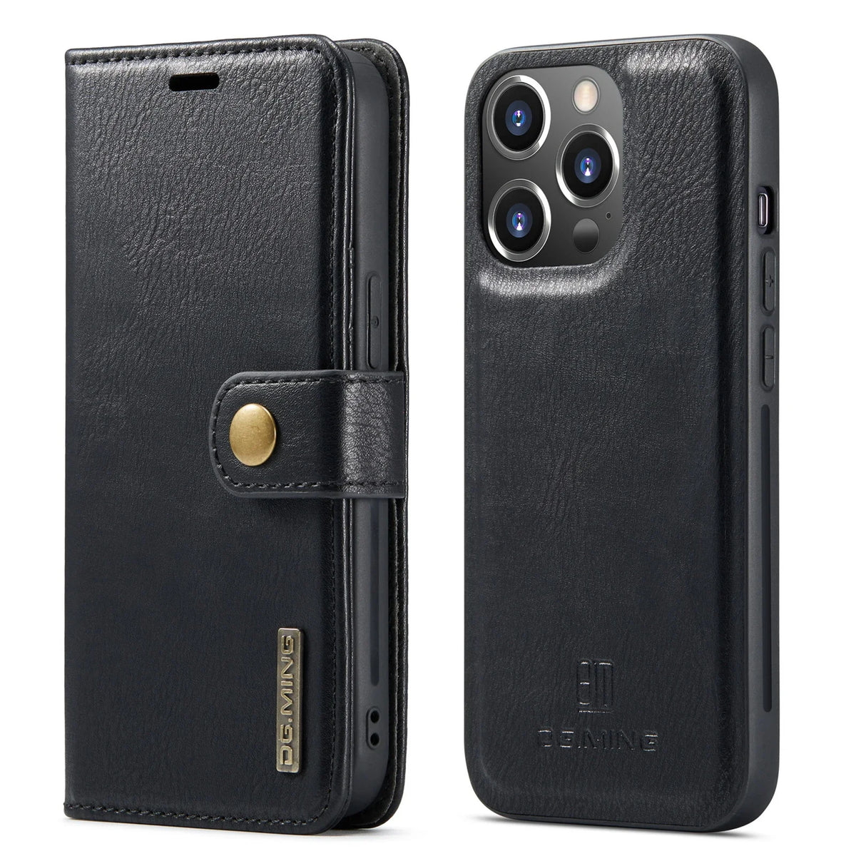 Detachable Magnetic Leather Phone Case for IPhone 16 17 Pro Max 15 12 13 11 14 Plus Air SE 2022 Wallet Card Holder Cover Coque