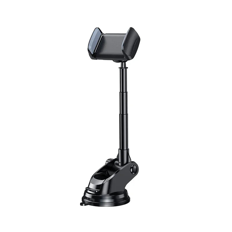 Eary Car Phone Mount Dashboard Windshield Holder With Strong Suction Cup Adjustable Arm 360°Rotation Car Bracket for All Phones