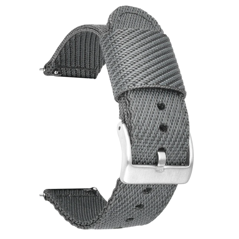 18mm 20mm 22mm 24mm Nylon Weave Strap Men Women Sport Quick Release Bracelet for Seiko Omega for Huawei Samsung Smart Watch Band