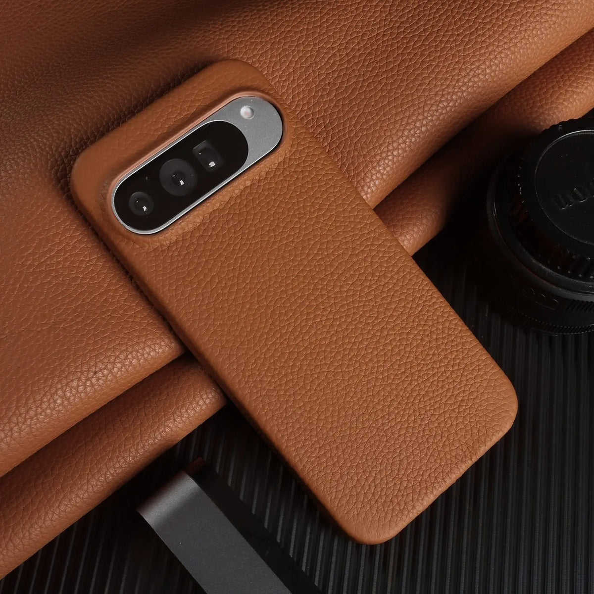 Luxury Magnetic Genuine Leather Case for Google Pixel 10Pro 9 7A 8 6 Full Protection Magnet for Magsafe Cases Shockproof Cover