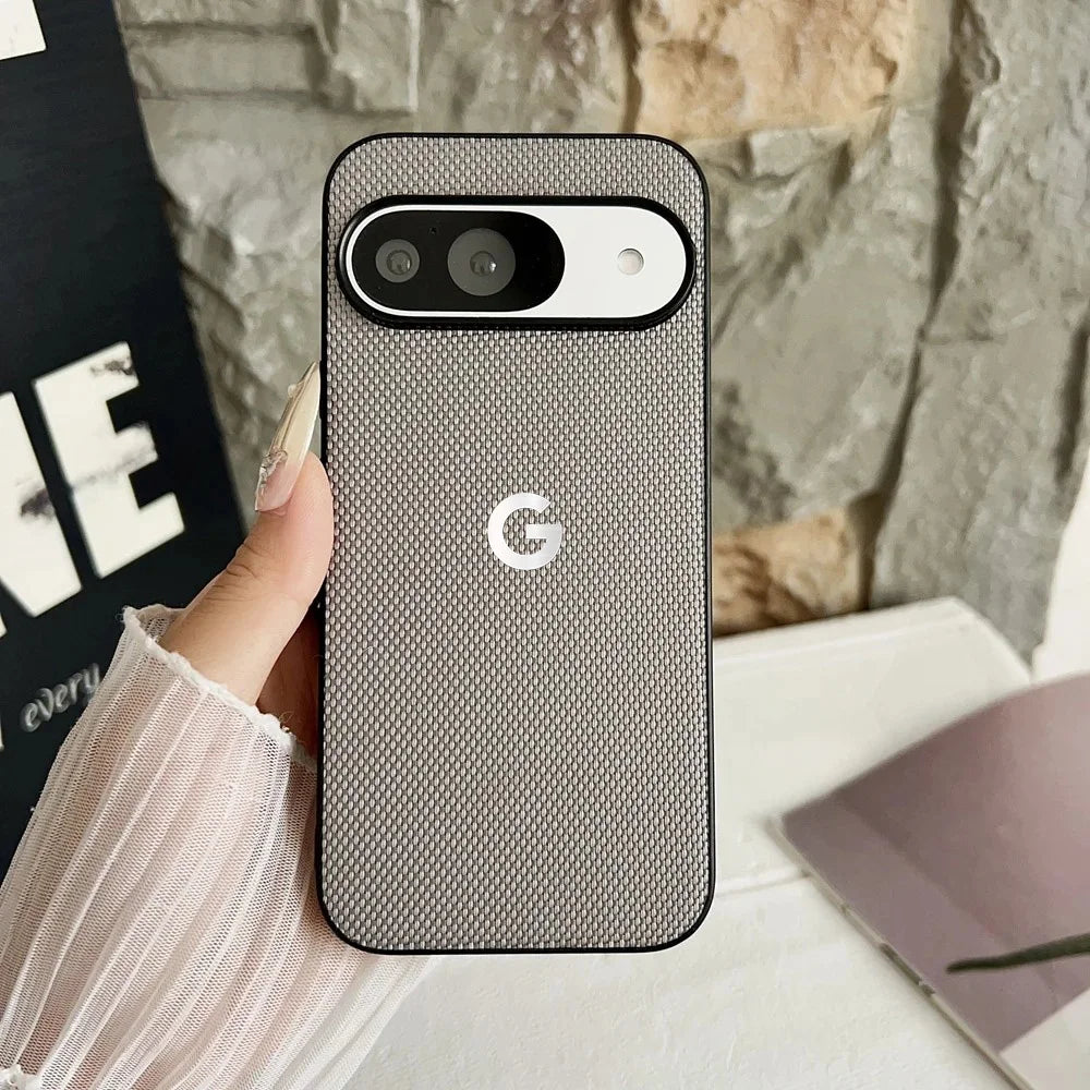 NEW Ultra Thin Premium Woven Nylon Pattern Phone Case For Google Pixel 11 10 9 Pro XL 8 7 6 Pro 10A 9A 8A 7A 6A Shockproof Cover