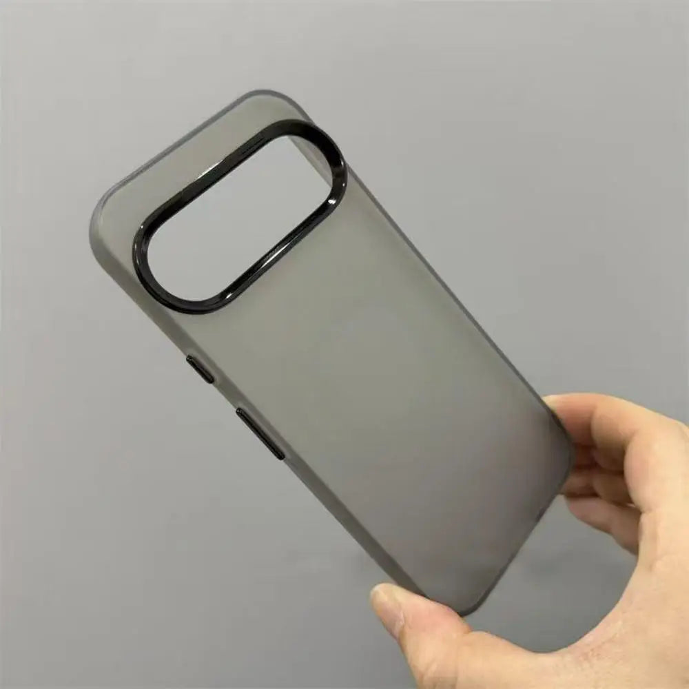Frosted Fashion Soft Bumper Candy Color Phone Case For Google Pixel 10 9 8 A Pro XL Case Frame Protect Independent Button Cover