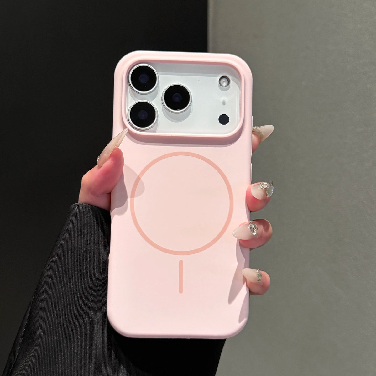 Matte Soft Liquid Silicone Phone Case For iPhone 15 16 17 18 14 13 12 Pro Max Magsafe Wireless Charging Cover For Apple 18 Pro