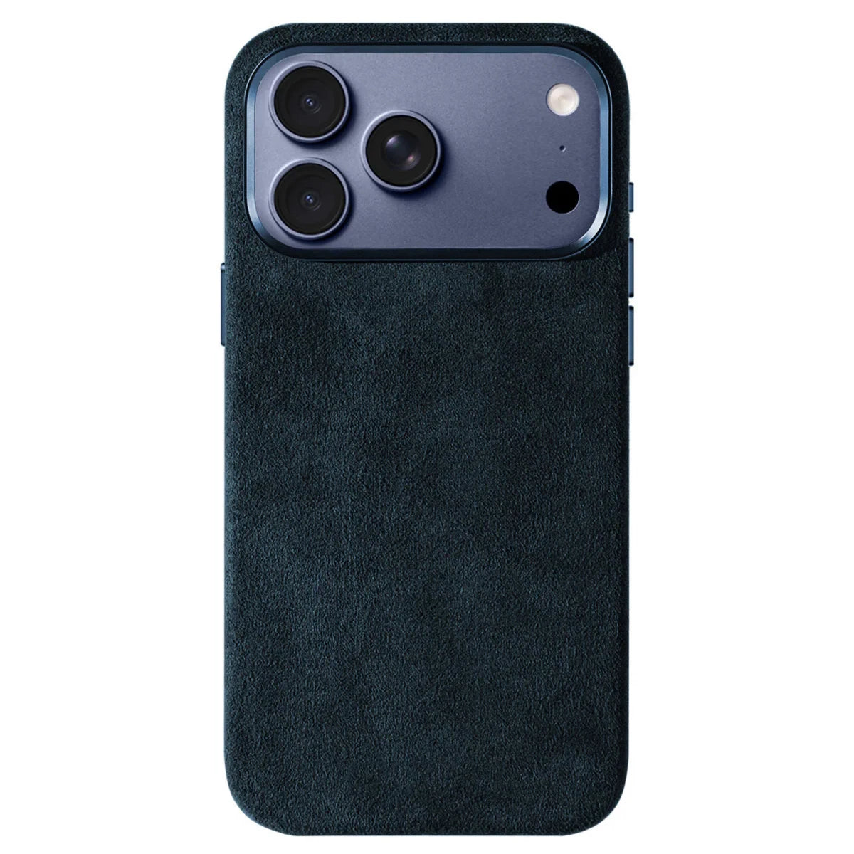 Real Italian Imported for Alcantara Magnetic Case for iPhone 18 17 Pro Max 18Pro With MagSafe Case Smart Button Protective Cover