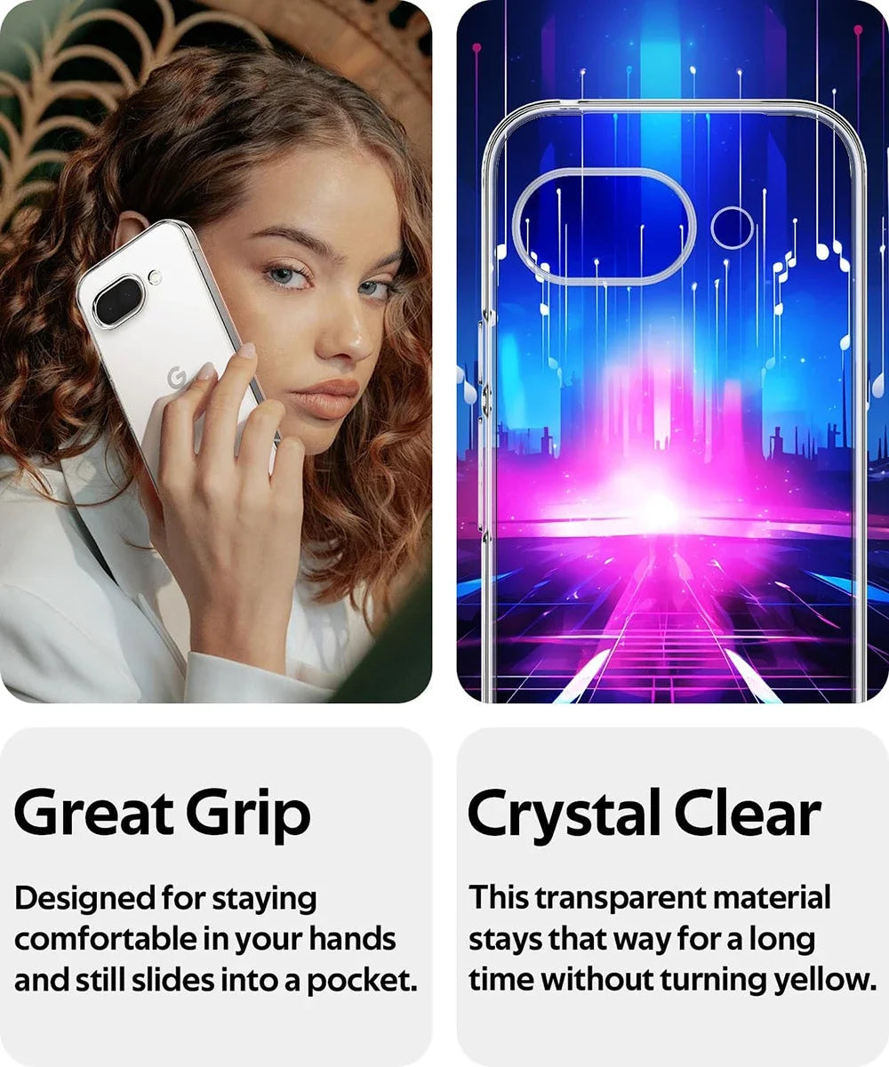 For Google Pixel 9A Silicone Phone Soft Case For Pixel 10 Pro XL 10A 9 8 7 6 8A 7A 6A Thin Clear Back Cover Shockproof Shell