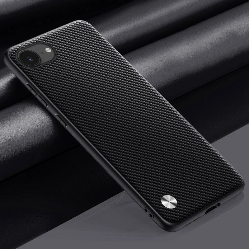 Luxury PU Leather Case for iPhone 16E Back Cover Silicone Shockproof Protection Phone Case for iPhone 16 E IPhone16E IPhone16 E