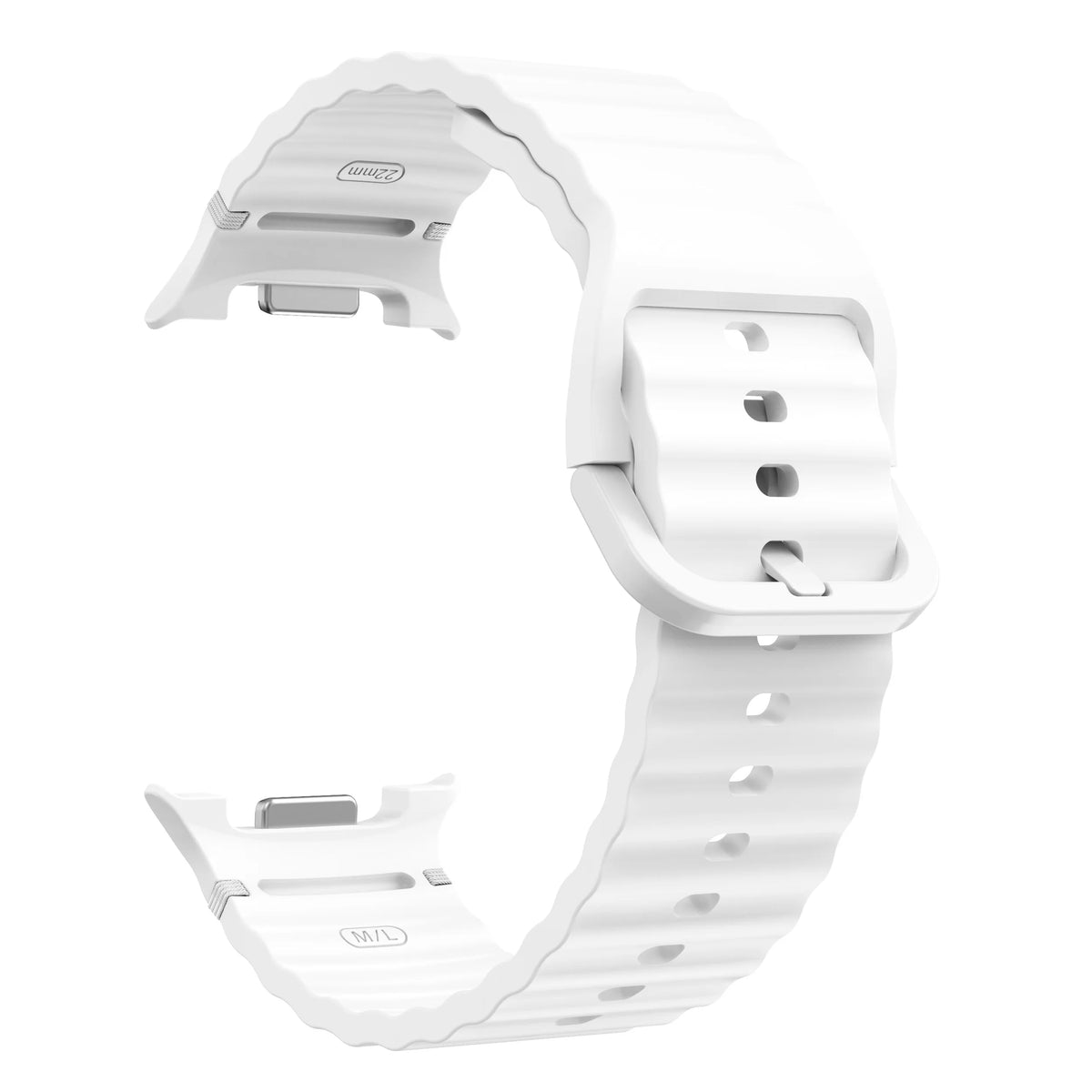 Official Silicone Strap for Samsung Galaxy Watch 9/8 40mm 44mm Sports Replacement Wristband for Galaxy Watch 8 Classic 46mm Band