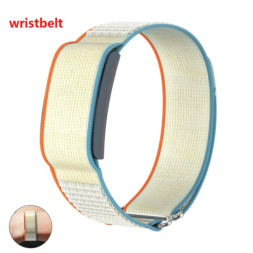 Stretchable Wrist Band Sport Soft Nylon Loop Band for Amazfit Helio Strap Adjustable Sport Correa Helios Straps Amazfit Bracelet