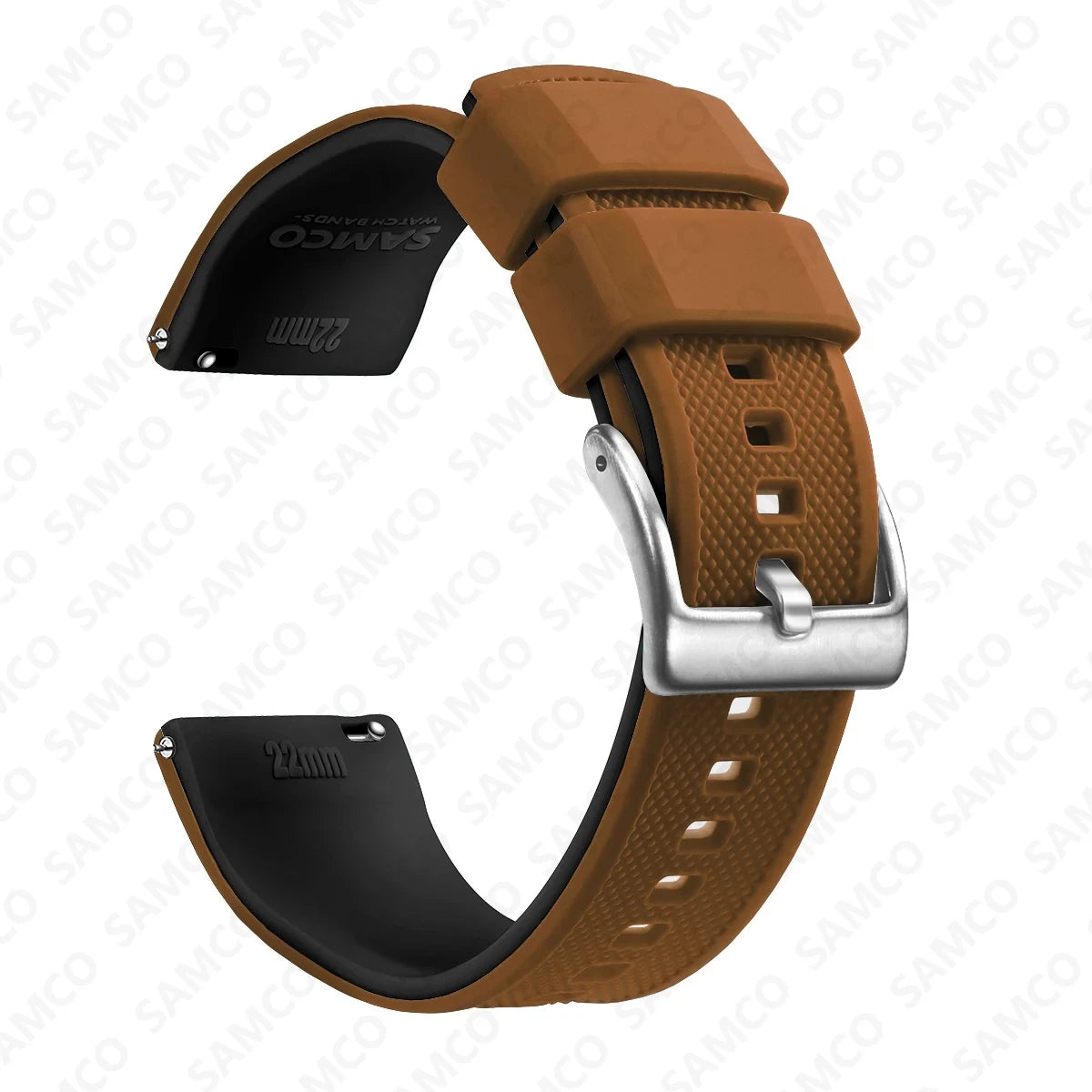 Quick Release Rubber Watch Strap Silicone Watch Band 18mm 20mm 22mm Huawei ,Samsung Galaxy, Garmin, Watch Replacement Watchband
