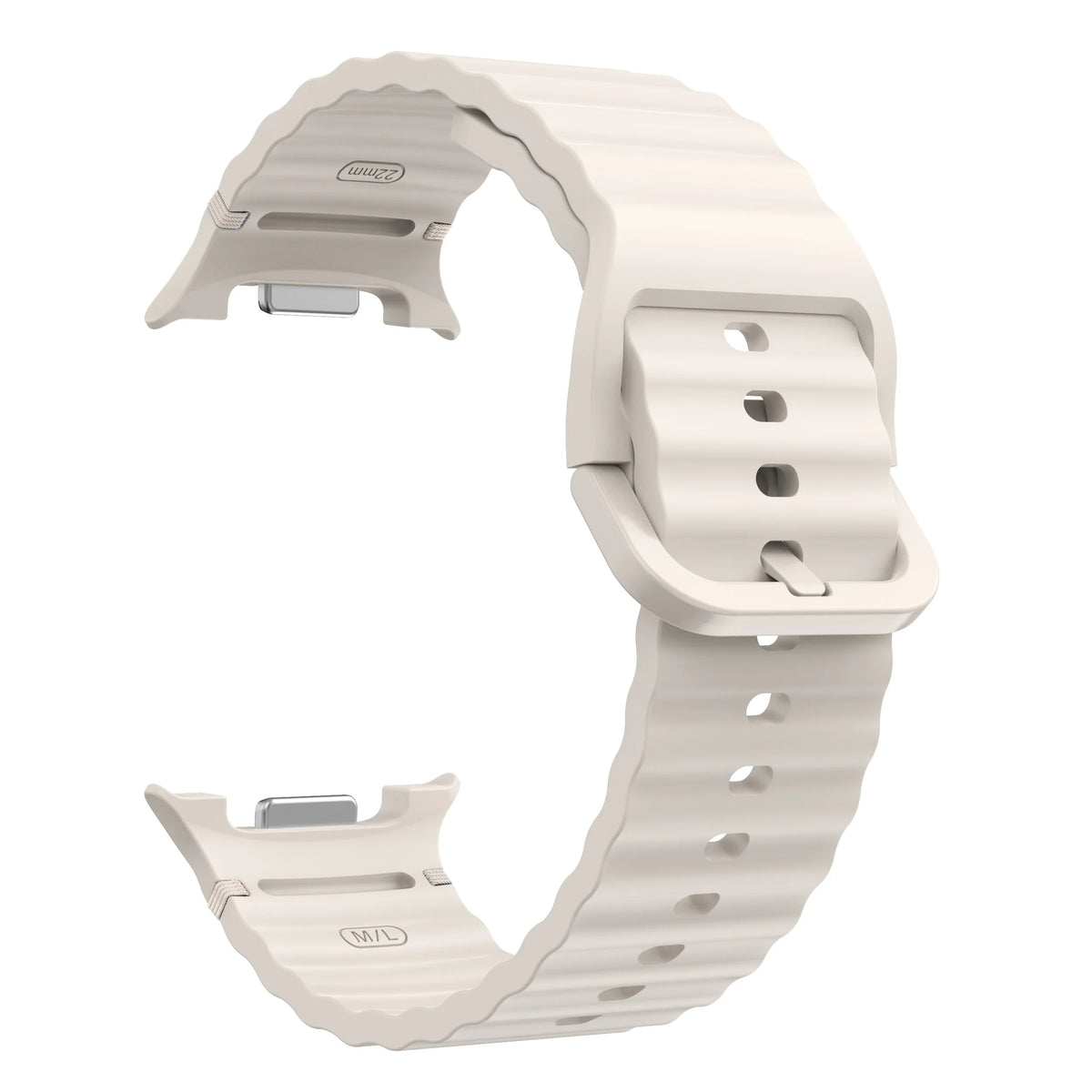 Official Silicone Strap for Samsung Galaxy Watch 9/8 40mm 44mm Sports Replacement Wristband for Galaxy Watch 8 Classic 46mm Band