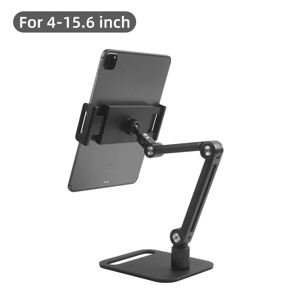 Rotate Folding Stand for iPad Samsung Xiaomi HUAWEI Tablet/Phone Adjustable Stand Holder with Mechanical Self-lockin