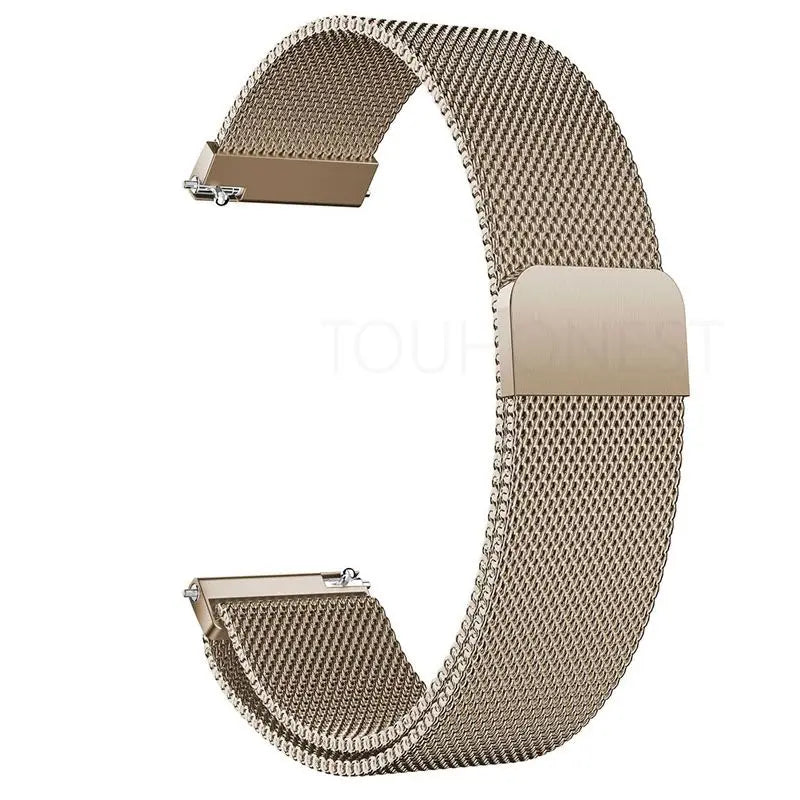 Milanese Watchband 18mm 20mm 22mm Metal Strap Bracelet For Samsung Galaxy Watch 7 6 5 4 40 44mm Huawei 4 GT Bracelet Garmin Band