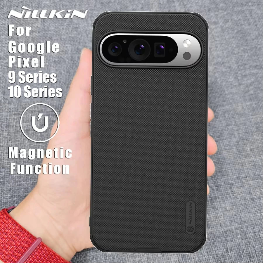 Nillkin for Google Pixel 11 10 Pro XL/10 Pro/10/9 Pro/9 5G Case Frosted Pro Magnetic Adapt Magsafe Matte full Back Cover