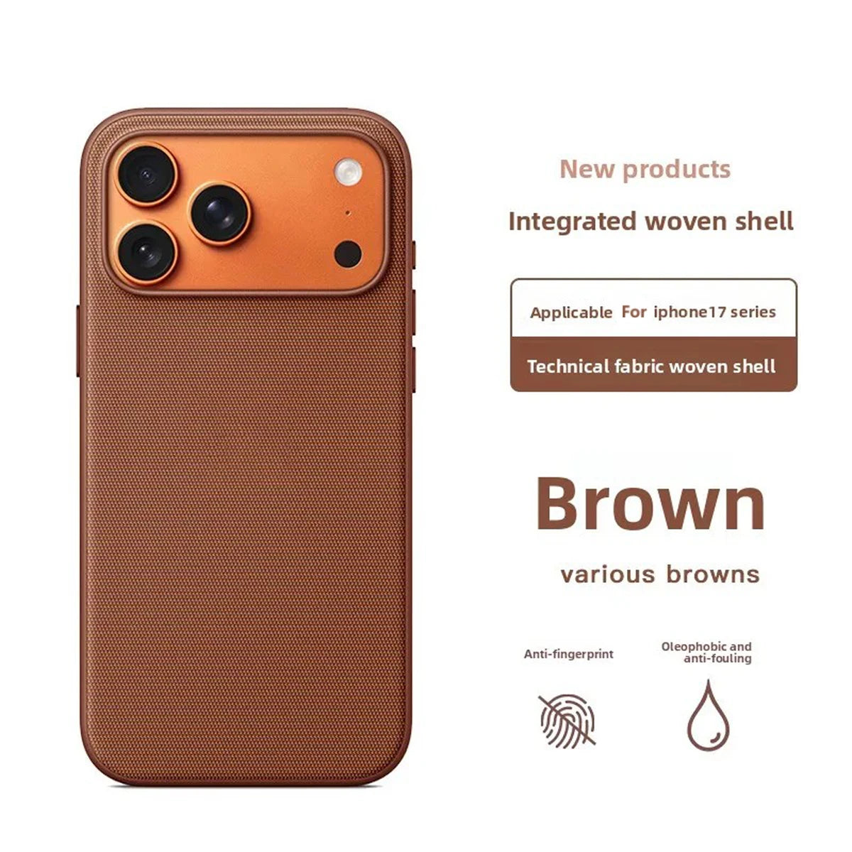 Original Technology Woven Magnetic Case For iPhone 18 17 16 15 14 13 Pro Max Fundas For Magsafe Wireless Charger Official Cover
