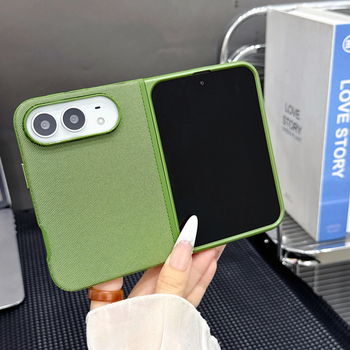 For MagSafe Tech Woven Phone Case For iPhone Duo 18 Ultra Wireless Charging Camera Lens Protection Shockproof Bumper Back Cover